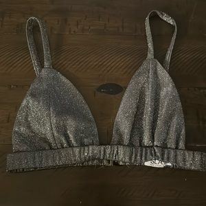 Bra Glitter Top